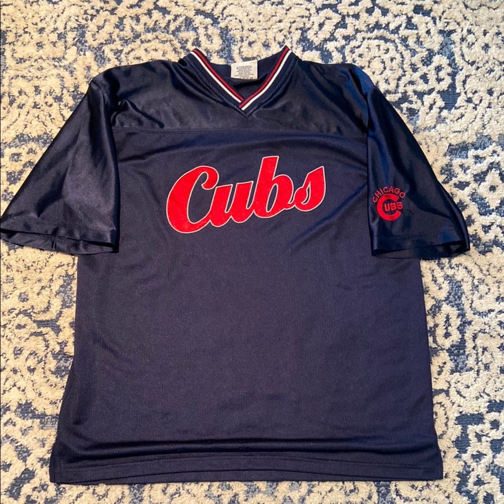 Chicago Cubs Navy Blue Jersey